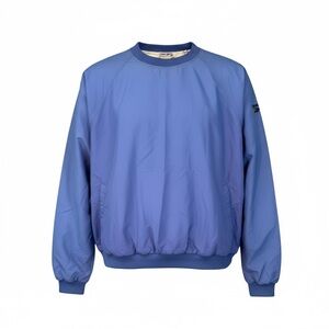 VINTAGE 90s Reebok‎ Golf GORE-TEX WindStopper Pullover Jacket L Made in USA Blue